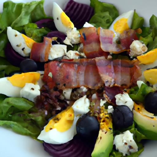 Keto ⁢Cobb⁢ Salad: A‌ Low-Carb ‌classic Packed with​ Flavor
