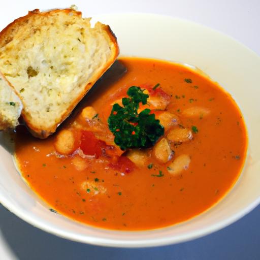 Hearty Dairy-Free Tuscan​ White‌ Bean & Tomato Soup Recipe