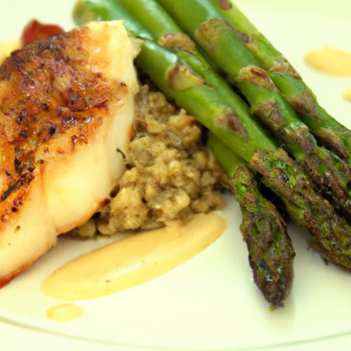 Savor Light Bites: Low-Cal Cod Paired with Roasted Asparagus
