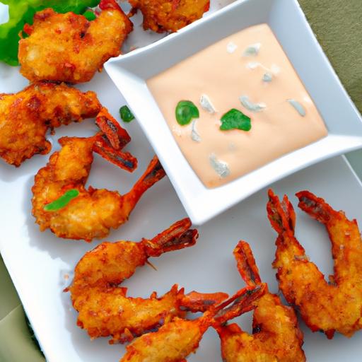 Crispy Keto Coconut Shrimp with Zesty Dipping Sauce Delight