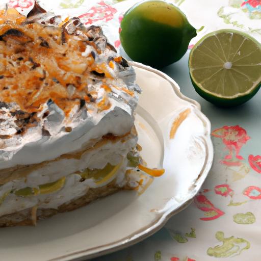 Zesty Delight: The irresistible Carlota de Limón Icebox Cake
