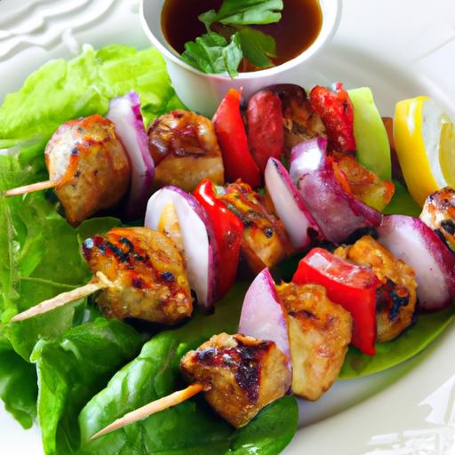 Zesty ‍Lemon Pepper Chicken Skewers: A Flavorful Delight