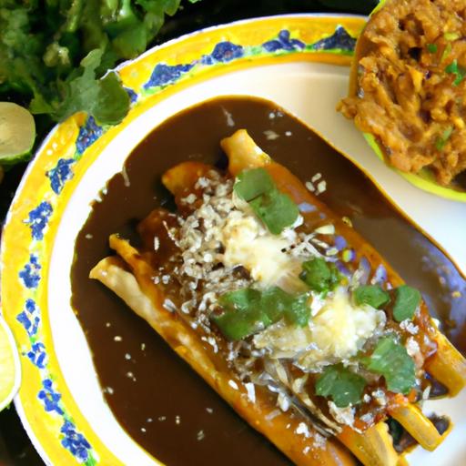 Golden Mole Enchiladas: A Flavorful Twist on Tradition