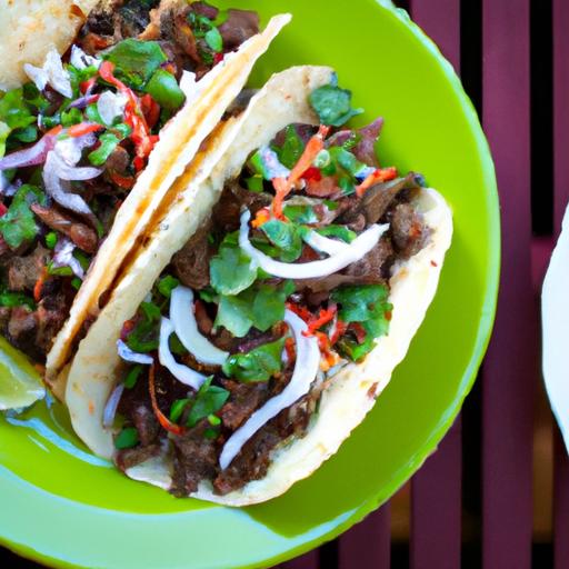 Savor the Fusion: Irresistible Thai Basil Beef Tacos Recipe