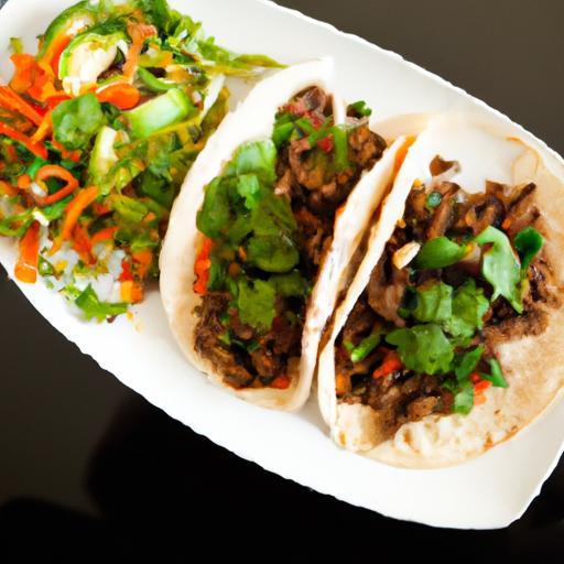 Savor the Fusion: Irresistible Thai Basil Beef Tacos Recipe