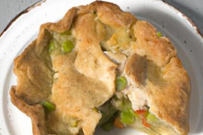 Boost Your Meal: High-Protein Chicken Pot Pie with Protein Crust