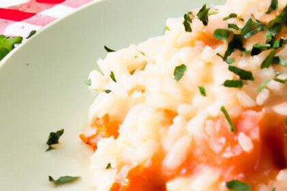 Velvety Dairy-Free Tomato Risotto: A Creamy Delight