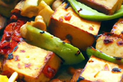Savory Marinated Vegan Tofu Skewers: A Flavorful Delight