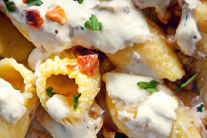 Creamy Delight: Dairy-Free Ricotta Stuffed Shells Recipe