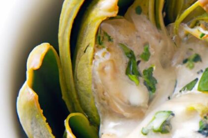 Savor Paleo Artichoke Hearts with Zesty Garlic Aioli Dip