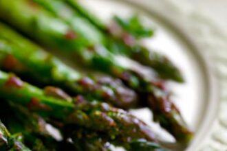 Light & Lush: The Art of Simple Low-Calorie Steamed Asparagus