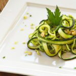 Fresh & Light: Low-Cal Zucchini Noodles with Pesto Twist