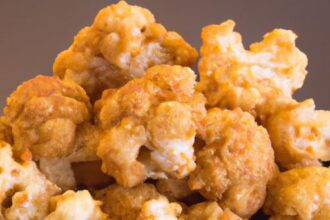 Boost Your Protein with Crispy Air Fryer Buffalo Cauliflower