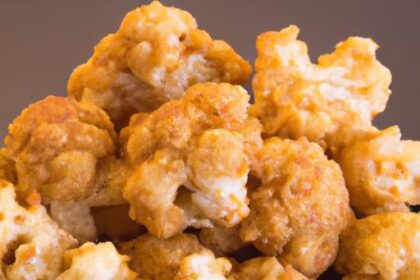Boost Your Protein with Crispy Air Fryer Buffalo Cauliflower