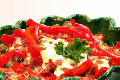 Crunchy & Light: The Ultimate Low-Calorie Bell Pepper Dip