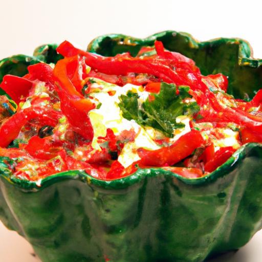 Crunchy & Light: The Ultimate Low-Calorie Bell Pepper Dip