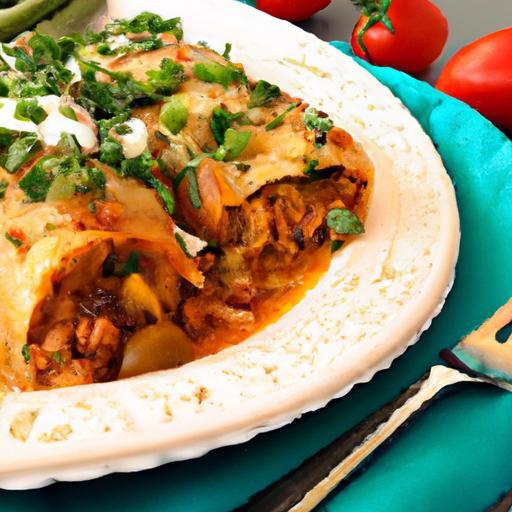 Spice Meets Italy: A Delicious Twist on Sausage Enchiladas