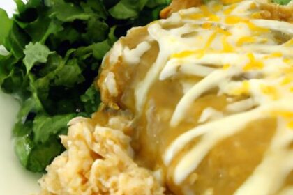 Discover the Zesty Delight of Yellow Mole Enchiladas