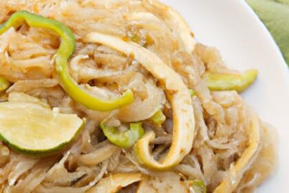 Savor Flavor: Low-Calorie Konjac Noodles Stir-Fry Delight