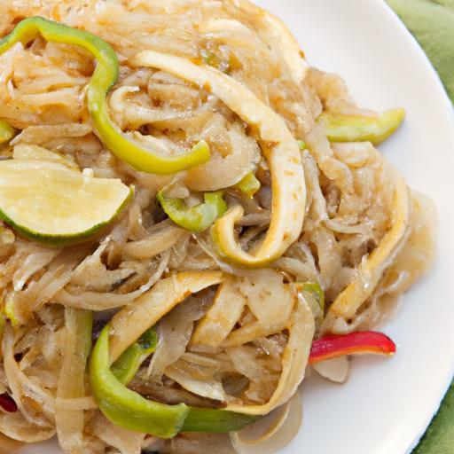 Savor Flavor: Low-Calorie Konjac Noodles Stir-Fry Delight