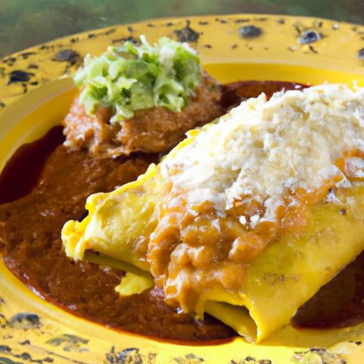 Discover the Zesty Delight of Yellow Mole Enchiladas