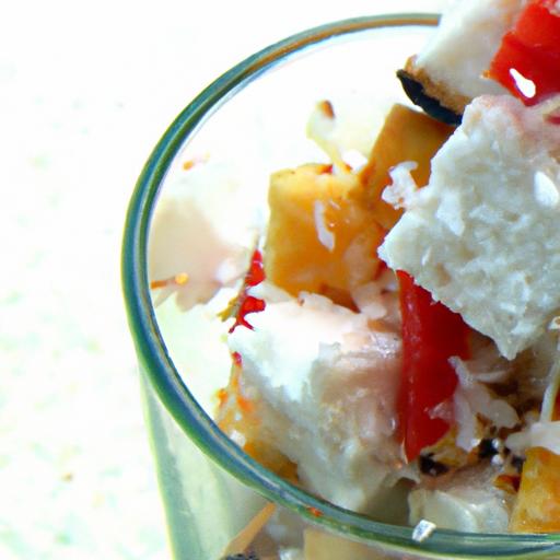 Power-Packed ‌Bliss:‍ High-Protein Coconut Yogurt Parfait