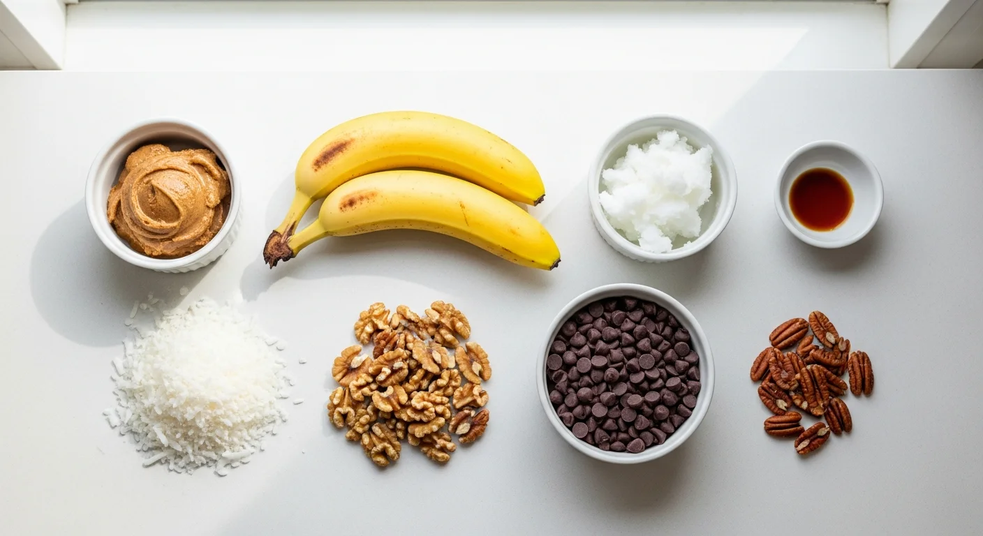 Layering sugar-free magic cookie bars before baking.