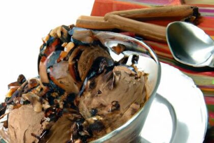 Indulge in Mexican Chocolate Ice Cream: A Spicy Sweet Treat