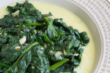 Keto Creamed Spinach: A Creamy Low-Carb Green Delight