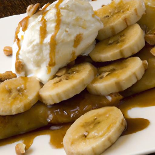 Sweet Harmony: Cajeta and Banana Crepes Delight