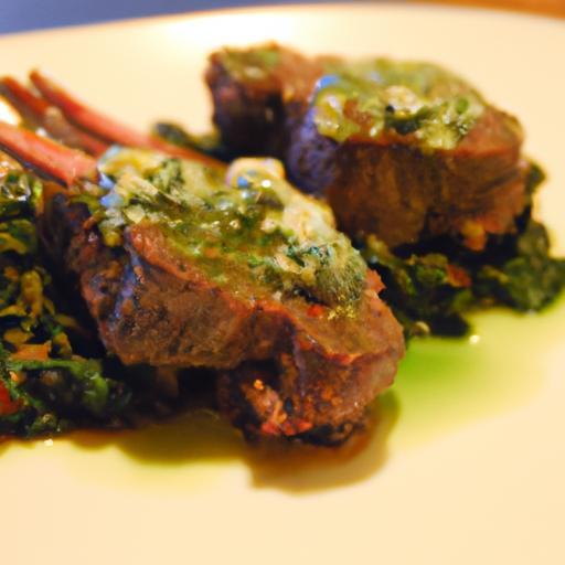 Savor Keto Lamb Chops: A Refreshing Mint Sauce Twist