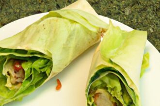 Zesty Low-Cal Turkey Lettuce Wraps: Light & Flavorful Bites