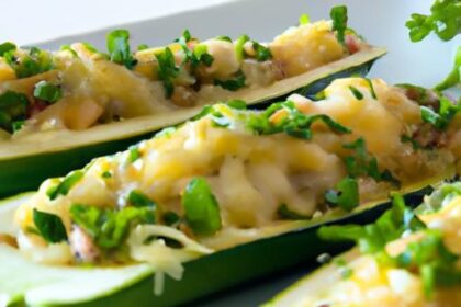 Paleo Stuffed Zucchini Boats: Healthy Bites of Flavor