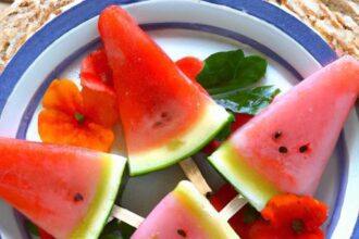 Chill Out with Refreshing Watermelon Popsicles (Paletas)