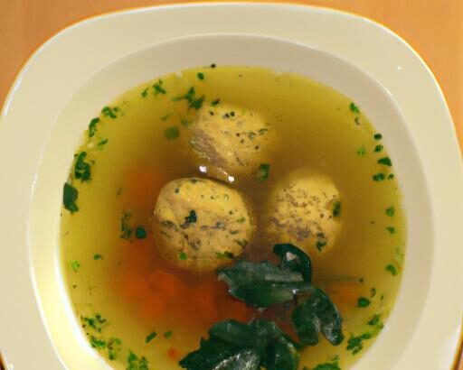 Matzo Ball Soup: A Savory Journey Through Jewish Tradition