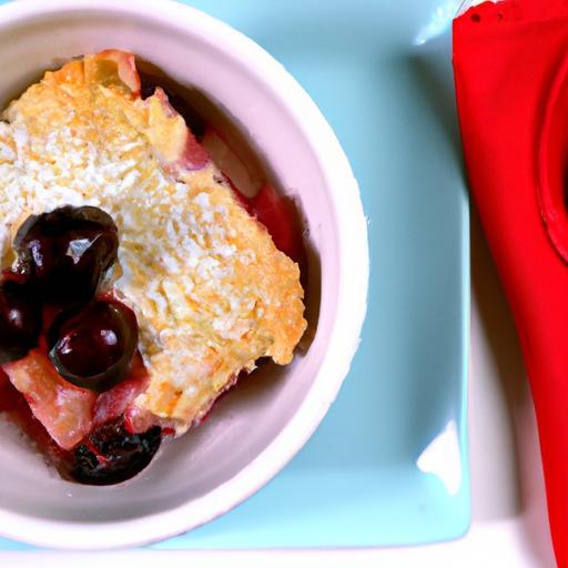 Delight in Sugar-Free Cherry Clafoutis: A Guiltless Treat