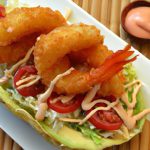 Crunchy Keto Air Fryer Bang Bang Shrimp Tacos Recipe