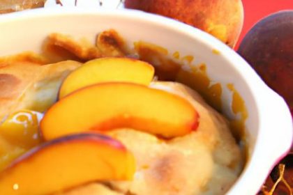 Luscious Dairy-Free Peach Cobbler: A Juicy Summer Delight