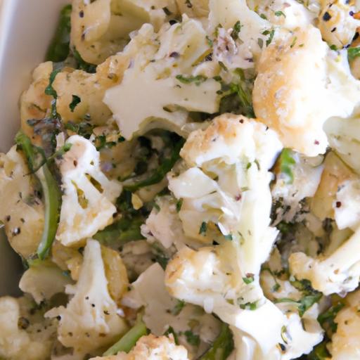 Paleo Potato Salad remix: Creamy Cauliflower Delight