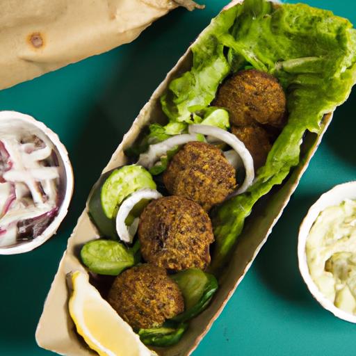 Falafel Tacos:⁣ A Flavorful Fusion of Middle East Meets Mexico