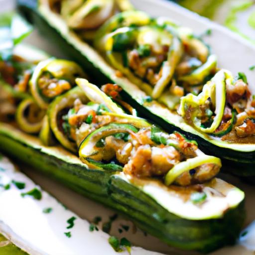 Paleo Stuffed Zucchini Boats: Healthy Bites of Flavor