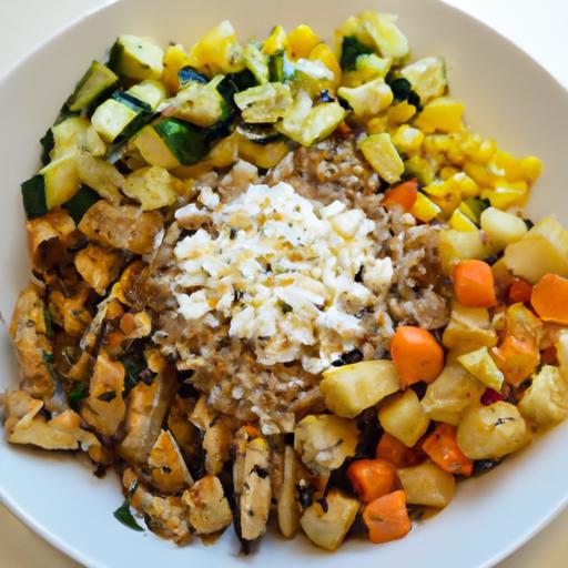 Power Up with Delicious High-Protein Greek Chicken ⁣Bowls