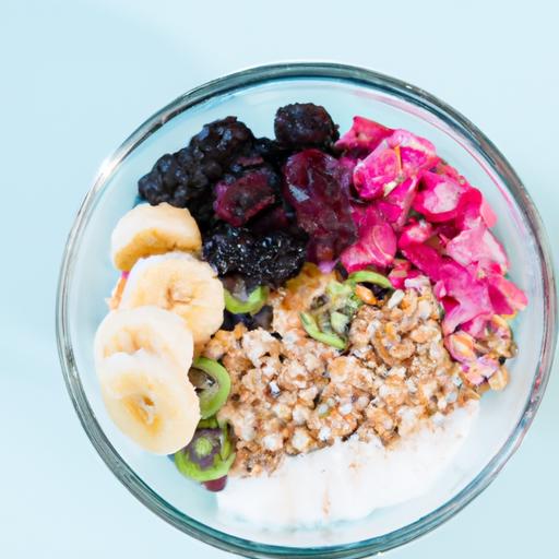 Fresh & Light: Low-calorie⁤ Smoothie ⁣Bowls with Fruit Flair