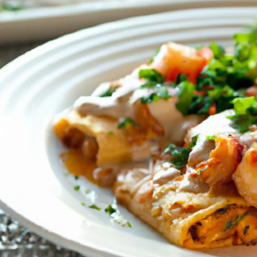 Savor the Zesty Flavor of Chipotle Shrimp enchiladas