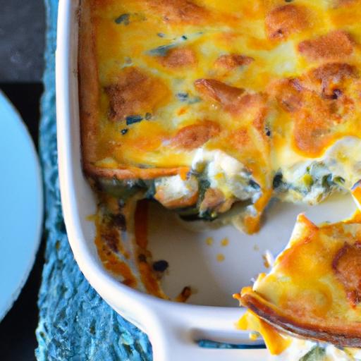 Hearty Keto Breakfast Casserole with Savory Sausage Twist