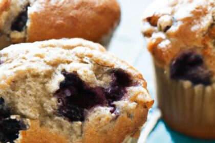 Power-Packed Blueberry Muffins: Boost Protein Delightfully