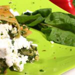 Mediterranean Twist: Greek Feta & Spinach Enchiladas Delight