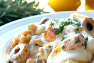 Savory Seafood Enchiladas with Luscious Cream Sauce Delight