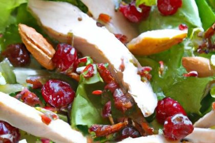 Brighten Your Lunch: Paleo Cranberry Almond Chicken Salad