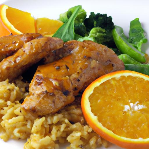 Power-Packed High-Protein Orange Chicken with Nutty Brown Rice